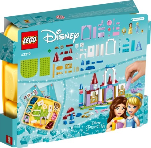 LEGO 43219 LEGO Disney Princess Kreativni dvorci Disneyjevih princeza