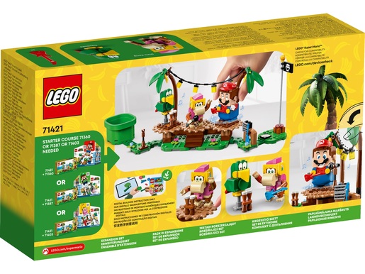LEGO 71421 LEGO Super Mario Priča iz prašume Dixie Kong – proširena staza