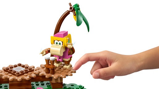 LEGO 71421 LEGO Super Mario Priča iz prašume Dixie Kong – proširena staza