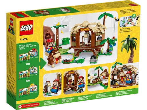 LEGO 71424 LEGO Super Mario Kućica na drvetu Donkeyja Konga – proširena staza