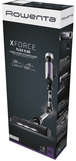 ROWENTA štapni usisivač RH2037WO X-Force Flex 9.60; Protiv alergija; 18.0 V
