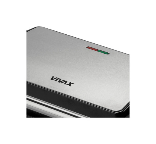 VIVAX toster TS-1000 X 1000 W; ploča za pečenje 23x14 cm; termostat