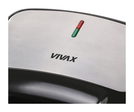 VIVAX toster TS-7504 BX 750 W; ploča za pečenje 22,5x12,5