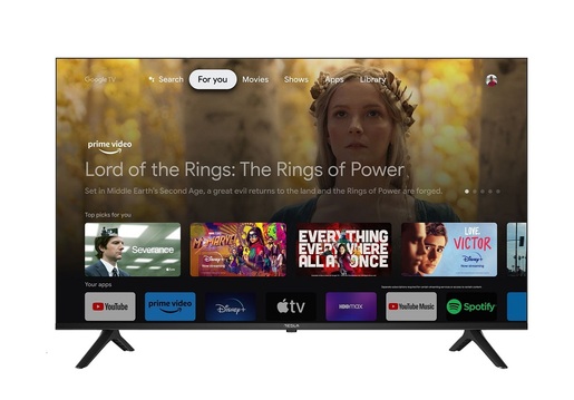 TESLA LED televizor 55S635BUS, 4K Ultra HD, Smart TV, Google TV™, Crni