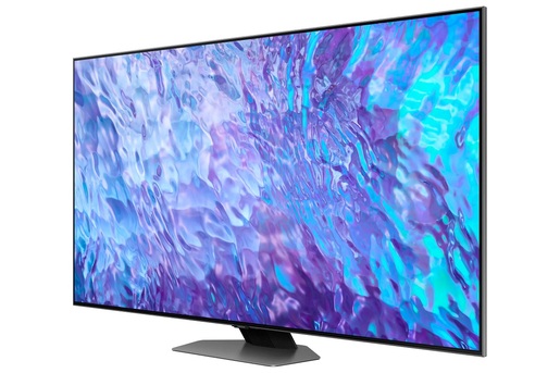 SAMSUNG QLED televizor QE55Q80CATXXH, 4K Ultra HD, Smart TV, Direct Full Array, VRR 120 Hz, Neuronski Quantum 4K procesor, Titan Black  **MODEL 2023**