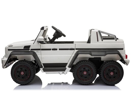 Licencirani auto na akumulator Mercedes 6x6 SX1888 bijeli