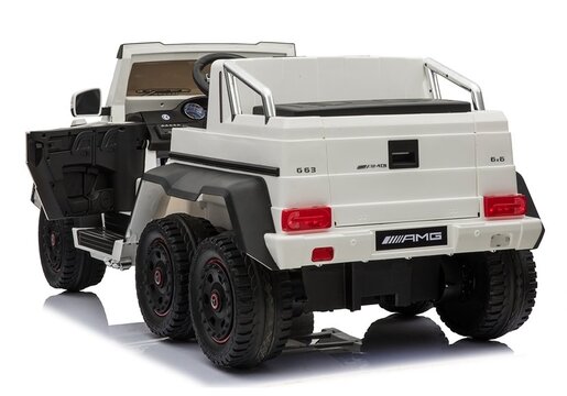 Licencirani auto na akumulator Mercedes 6x6 SX1888 bijeli