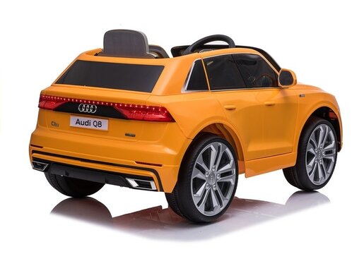 Licencirani auto na akumulator Audi Q8, narančasti lakirani