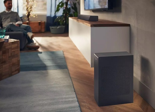 PHILIPS soundbar TAB7207/10, 2.1 kanala, Bežični niskotonac, Izlazna snaga: 520 W, HDMI ARC, Dolby Digital Plus