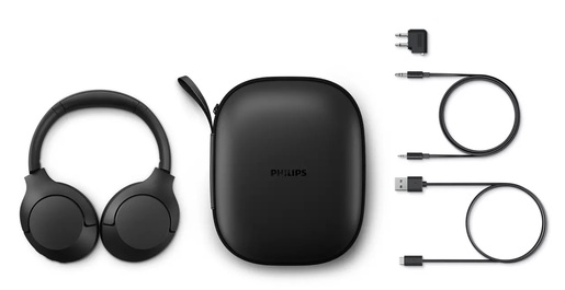 PHILIPS Bluetooth® slušalice TAH8506BK/00, Crne (Aktivno otklanjanje buke)