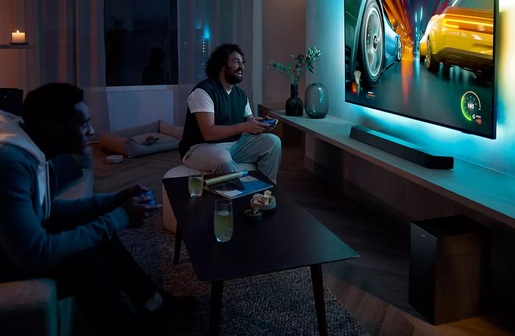 PHILIPS sounbar TAB8907/10, 3.1.2 kanala, Bežični niskotonac, Izlazna snaga 720 W, Dolby Atmos