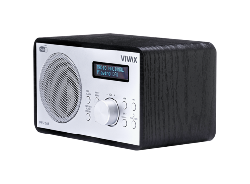 VIVAX radio FM DAB DW-2 DAB Black