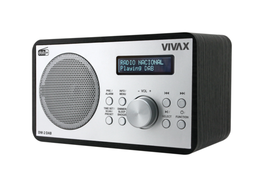 VIVAX radio FM DAB DW-2 DAB Black