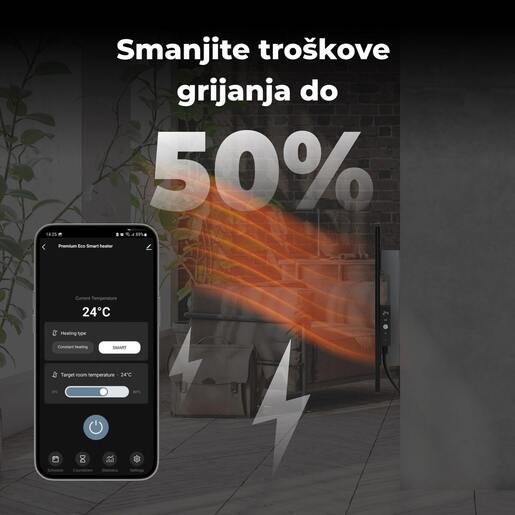 AENO Premium Eco Pametna grijalica AGH0004S