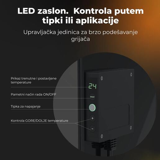 AENO Premium Eco Pametna grijalica AGH0004S