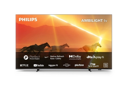 PHILIPS The Xtra MiniLED televizor 65PML9008/12, 4K Ultra HD, Smart TV, 120 Hz VRR, Ambilight, HDMI 2.1, Antracit sivi    **MODEL 2023**
