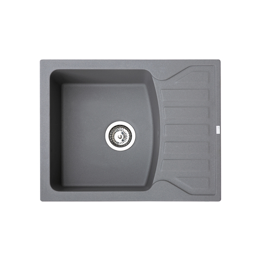 Metalac sudoper xQuadro M / sivi