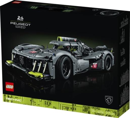 LEGO 42156 LEGO Technic Peugeot 9X8 24H Le Mans Hybrid Hypercar