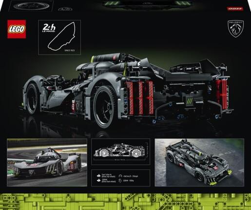 LEGO 42156 LEGO Technic Peugeot 9X8 24H Le Mans Hybrid Hypercar