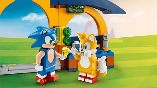 LEGO 76991 LEGO Sonic the Hedgehog Tailova radionica i Tornado avion