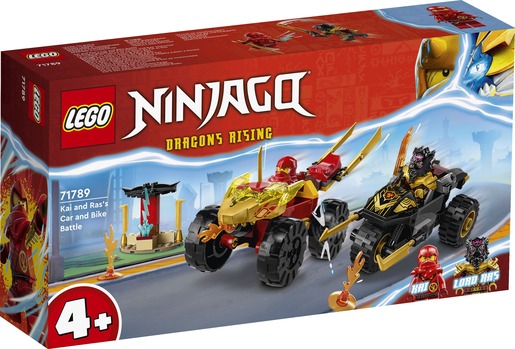 LEGO 71789 LEGO Ninjago Kai i Rass borba automobila i bicikla