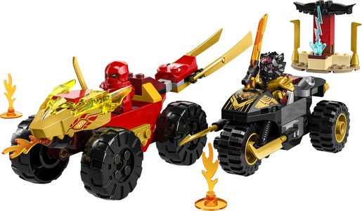 LEGO 71789 LEGO Ninjago Kai i Rass borba automobila i bicikla