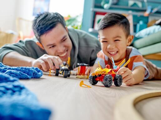 LEGO 71789 LEGO Ninjago Kai i Rass borba automobila i bicikla