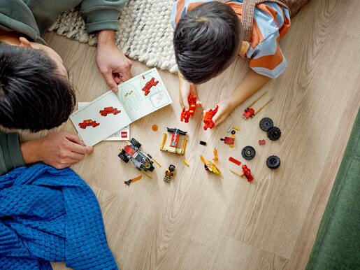 LEGO 71789 LEGO Ninjago Kai i Rass borba automobila i bicikla