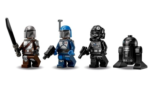 LEGO 75348 LEGO Star Wars Mandalorian Fang Fighter vs TIE Interceptor™