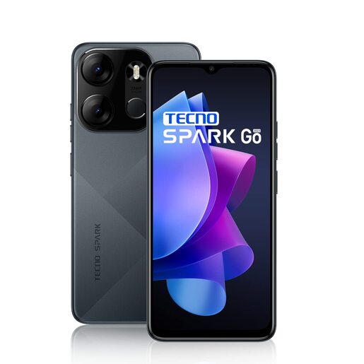 Tecno Spark Go mobitel, 3+64 GB, Endless Black