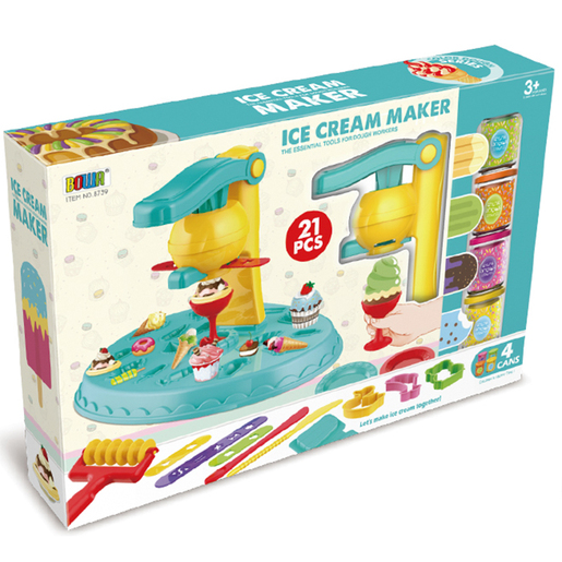 Kreativni set napravi sladoled, plastelin 739