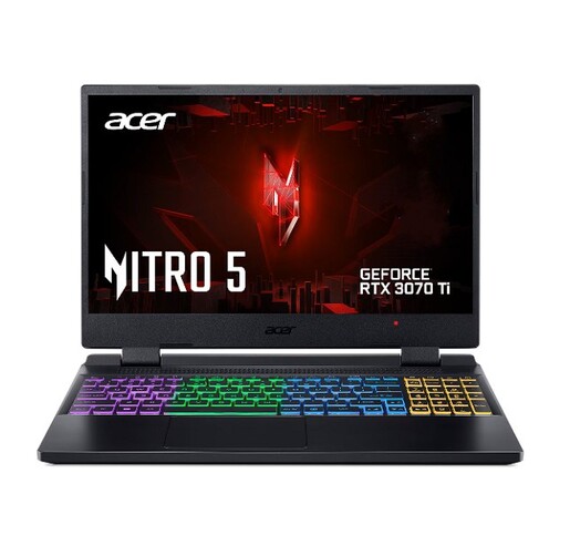 Laptop Acer Nitro 5 AN515-46-R0WB, NH.QH1EX.00L, 15,6 FHD IPS 144Hz, AMD Ryzen 7 6800H, 32GB RAM, 1TB PCIe NVMe SSD, NVIDIA GeForce RTX 3070 Ti 8GB, FreeeDOS