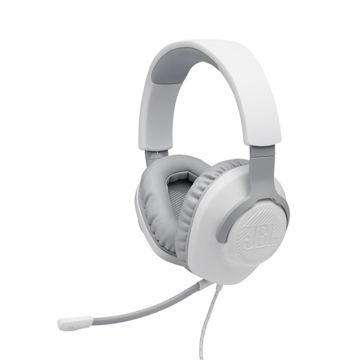 JBL gaming žičane slušalice over-ear QUANTUM 100 WHITE