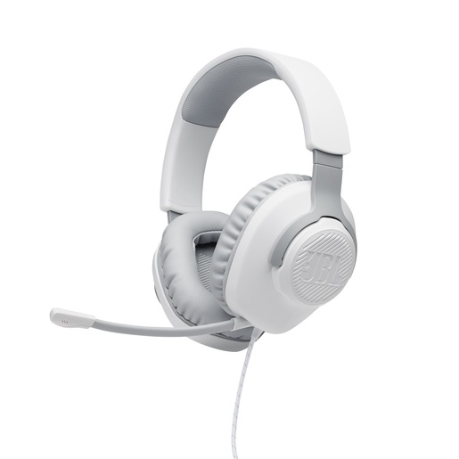 JBL gaming žičane slušalice over-ear QUANTUM 100 WHITE