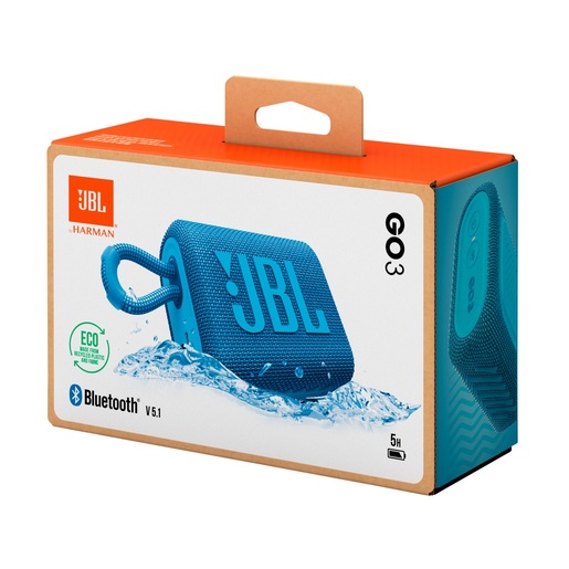 JBL prijenosni bluetooth zvučnik GO 3 ECO BLUE