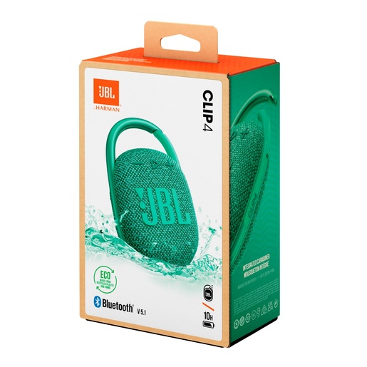 JBL prijenosni bluetooth zvučnik CLIP 4 ECO GREEN