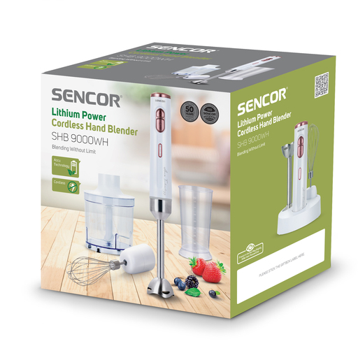 Sencor štapni mikser SHB 9000 WH bežični