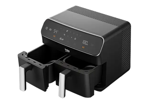 BEKO friteza FRL 5388 B XXL; Kapacitet  4,25 L x2 (ukupno 8,5 L); 2400 W;