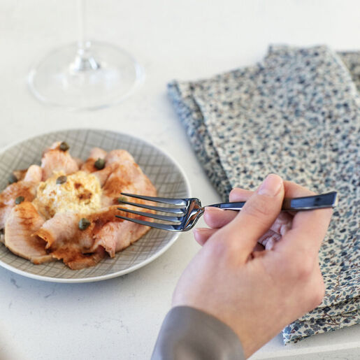 Sambonet pribor za jelo Rock Black 24/1 52762K81