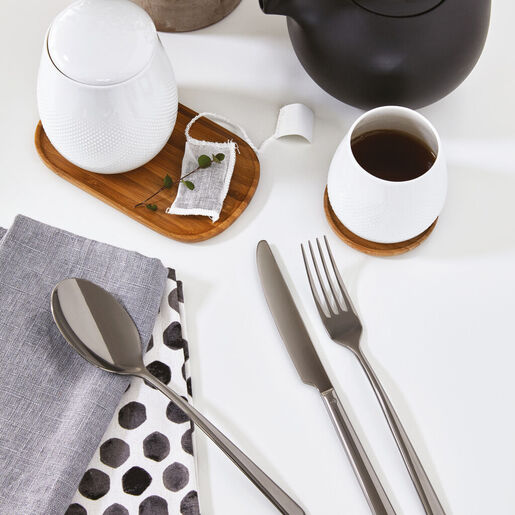 Sambonet pribor za jelo Linear Black 24/1 52713B81