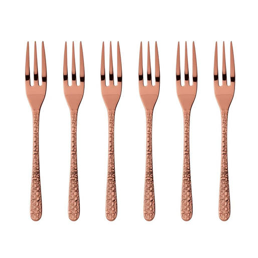 Sambonet desertne viljuške Venezia Copper 6/1 52765CA5