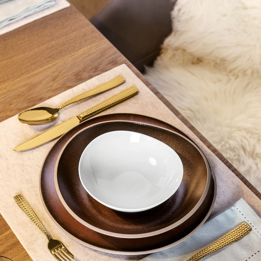 Sambonet desertne viljuške Cortina Gold 6/1 52722GA5