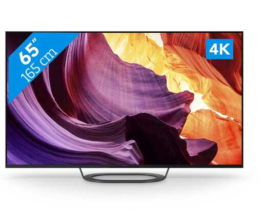 Sony LED televizor KD65X82KAEP, 4K Ultra HD, Smart TV, Google TV, 4K X-Reality Pro, Triluminos Pro zaslon, Crni