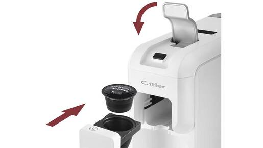 Catler aparat za kafu ES 702 PORTO W, sve vrste kapsula + mljevena kafa