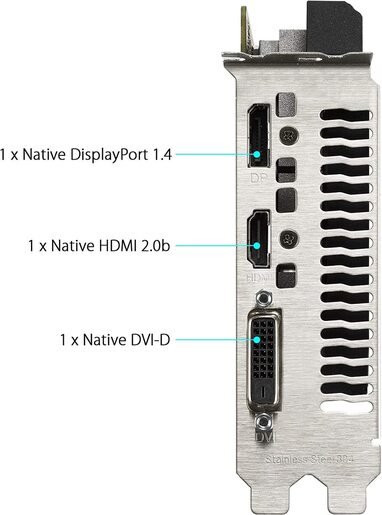 ASUS grafička kartica DUAL GTX 1650 4GB