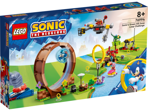 LEGO Sonic the Hedgehog™ Sonicov izazov petlje u zoni Green Hill 76994