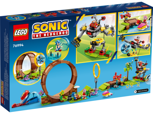LEGO Sonic the Hedgehog™ Sonicov izazov petlje u zoni Green Hill 76994