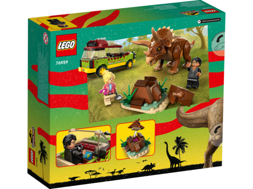 LEGO Jurassic Park Istraživanje o triceratopsu 76959
