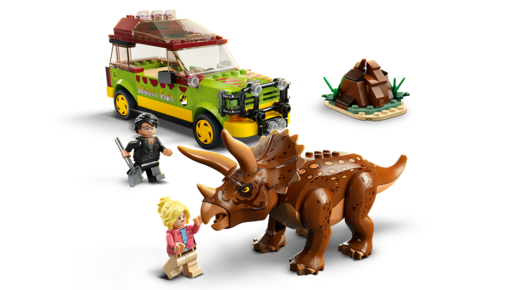 LEGO Jurassic Park Istraživanje o triceratopsu 76959