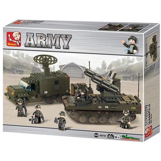 Sluban kocke vojni set M38-B6700